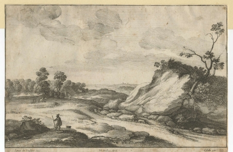 G04525-Hollar Václav, Krajina dle Louis de Vaclelera, 1625-1677